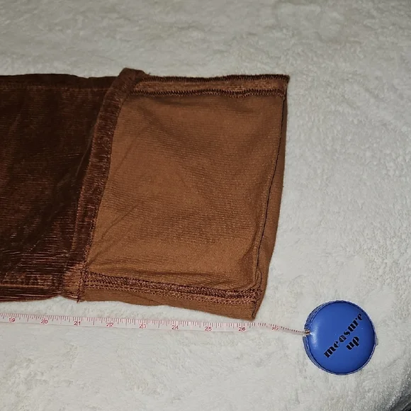 Pilcro Rust Corduroy Cuffed Pants - Picture 6 of 10